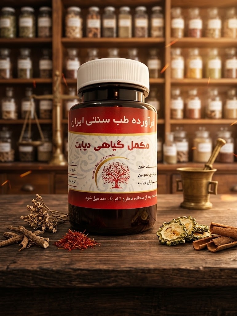 مکمل گیاهی (کپسول) دیابت حکیم (تکی)