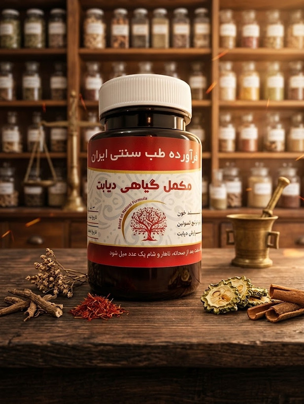 مکمل گیاهی (کپسول) دیابت حکیم (تکی)