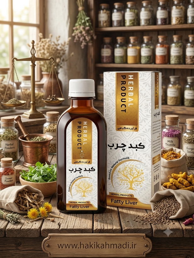 شربت کبد چرب حکیم (تکی)